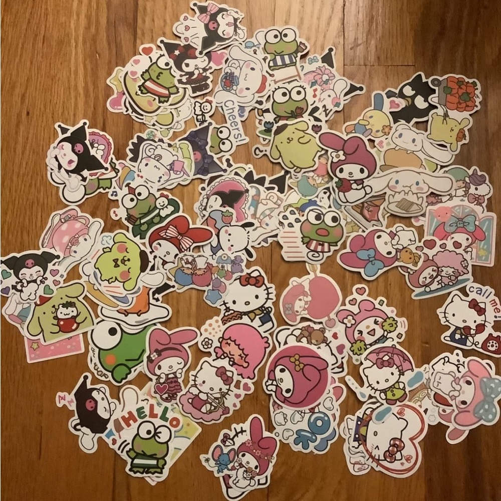 10 Cute Sanrio Stickers